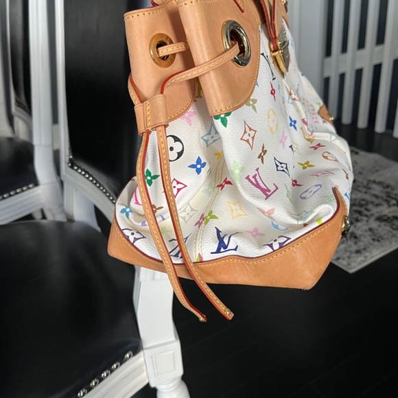 LV multi-color Monogram Ursula Shoulder Bag - Picture 3 of 10